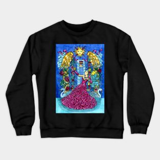 Summer Fairy. Magician series design. Crewneck Sweatshirt